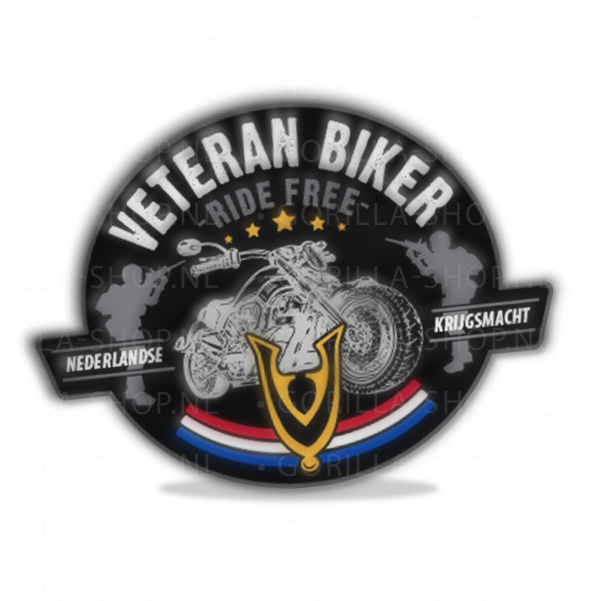 Veteraan BIKER-patch