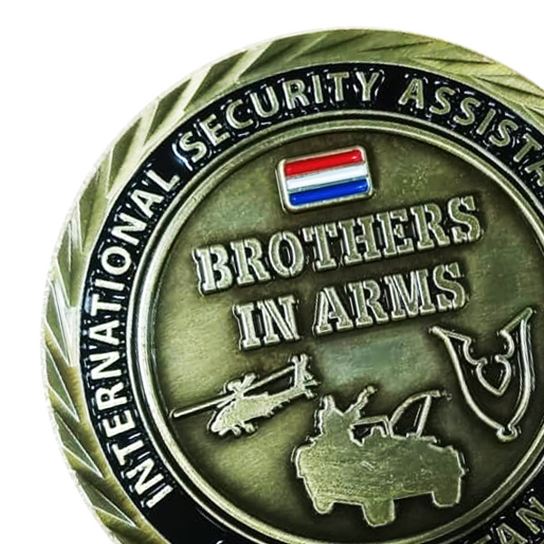 Veteranen Coin ISAF - Afbeelding 3