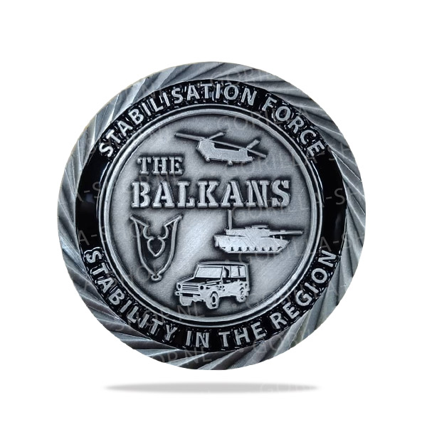 Veteranen Coin SFOR - Afbeelding 2