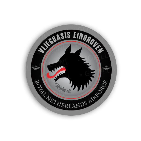 Vliegbasis Eindhoven Sticker