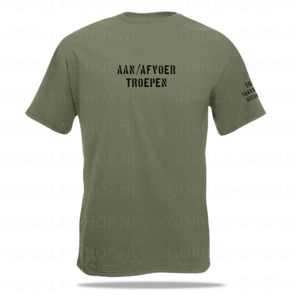 Aan- Afvoertroepen (AAT) T-shirt Modulair (groen) - Afbeelding 2