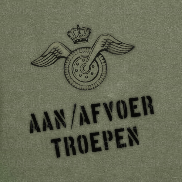 Aan- Afvoertroepen (AAT) T-shirt Modulair (groen) - Afbeelding 4