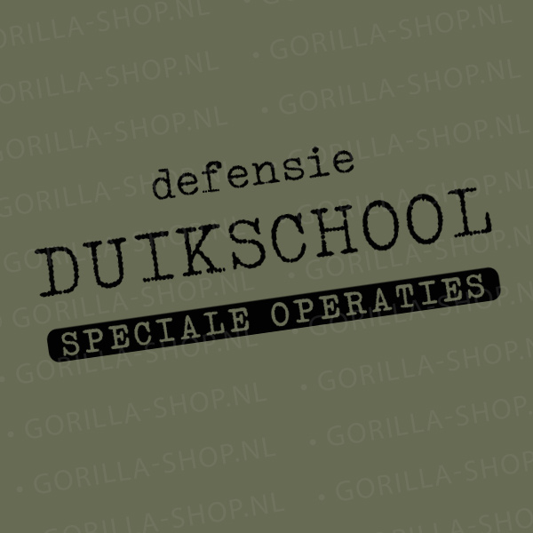 Defensie Duikschool (Speciale Operaties) LEGERGROEN - Afbeelding 4