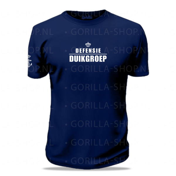 Marine – Defensie Duikgroep t-shirt (Navy Blue)