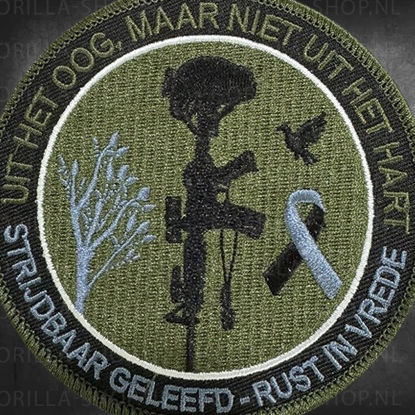 Overleden Militair PATCH - Afbeelding 2