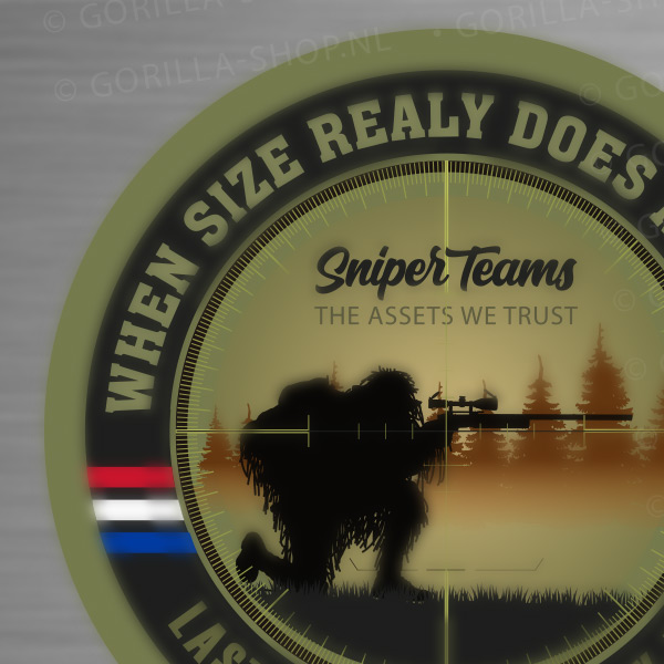 SNIPER sticker - Afbeelding 2