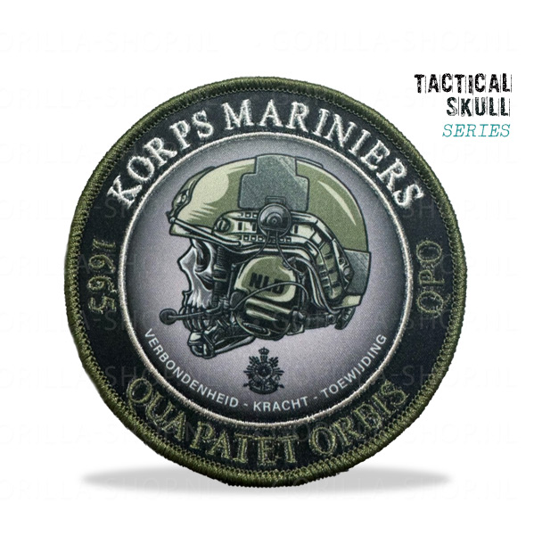 Korps Mariniers - Tactical Skull Patch