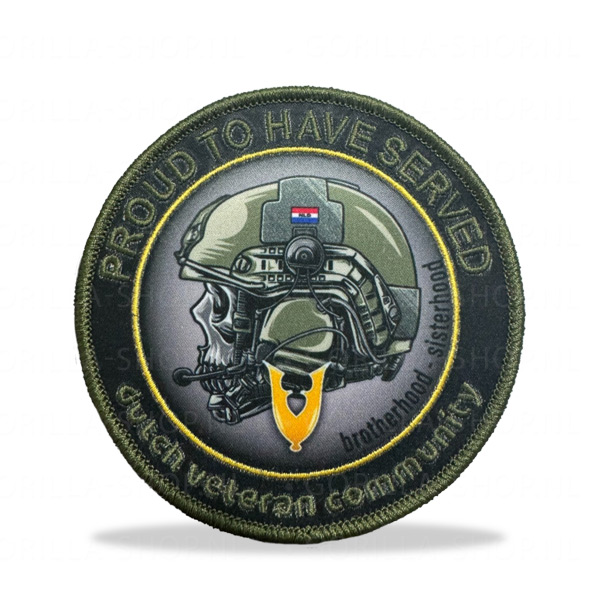 Veteraan- Tactical Skull Patch