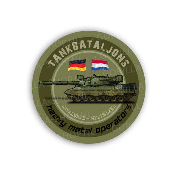 Tankbataljons (Leopard 1) sticker