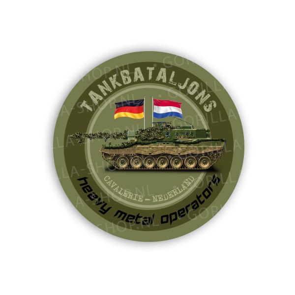 Tankbataljons (Leopard 1) sticker