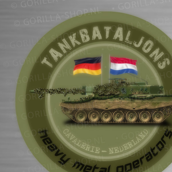 Tankbataljons (Leopard 2) sticker - Afbeelding 2