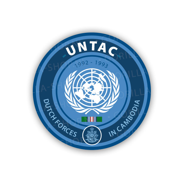 UNTAC sticker (Cambodja)