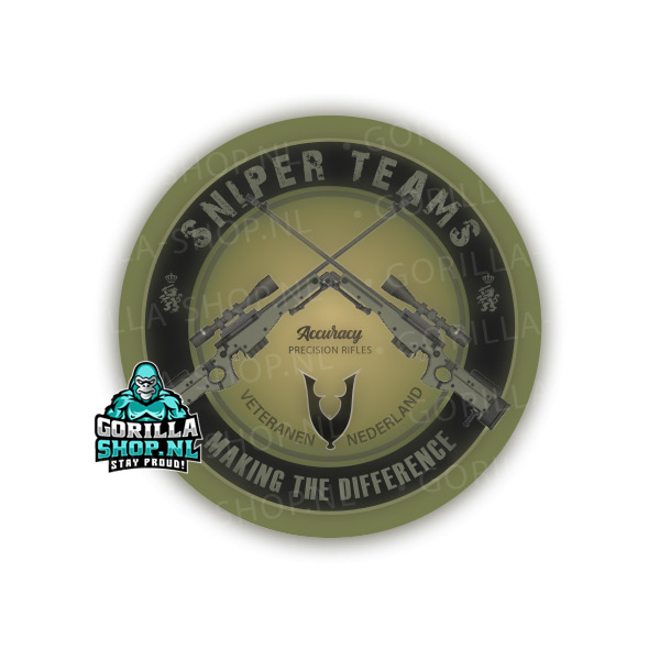 Veteraan - INFANTERIE sticker (ACCURACY)