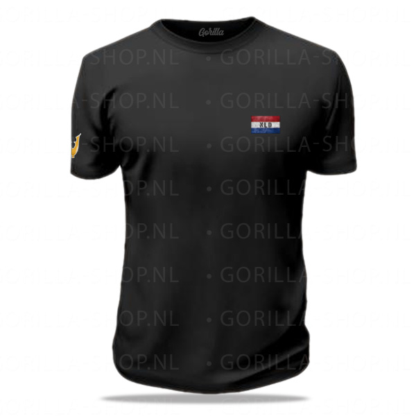 Chest Flag Edition (t-shirt - zwart)