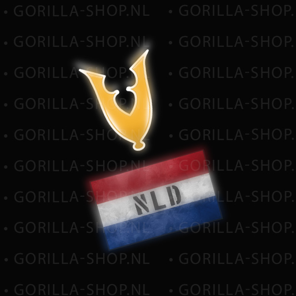 Chest Flag Edition (t-shirt - zwart) - Afbeelding 2