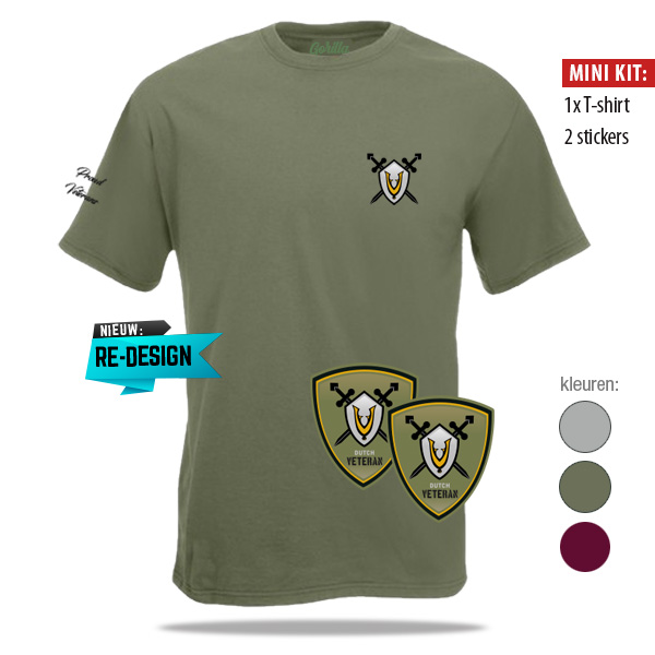 Veteraan schild-zwaard (Mini-Kit)