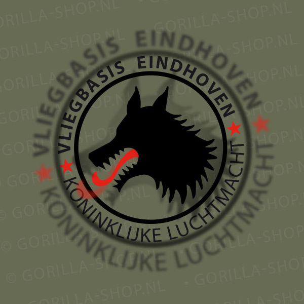Vliegbasis Eindhoven SHIELD t-shirt (grijs) - Afbeelding 10