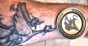 Coin en tattoo