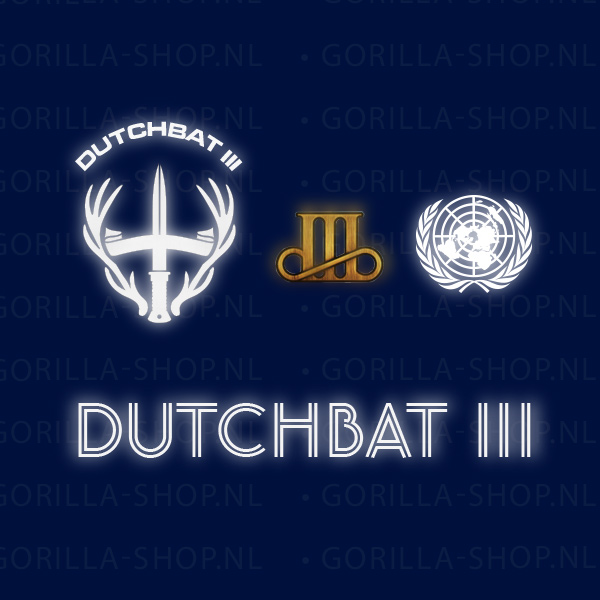 Dutchbat III t-shirt (navy blue) - Afbeelding 4