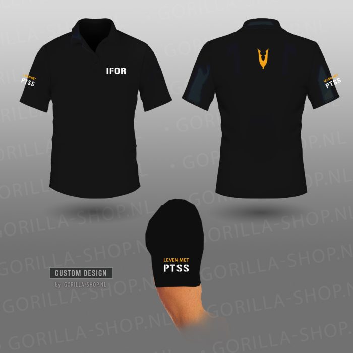 Polo met borstlogo