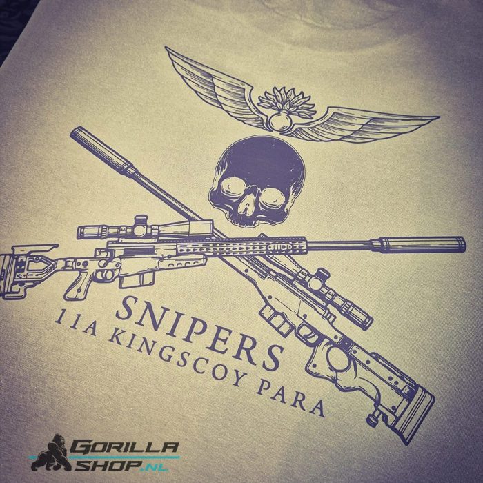 T-shirts Snipers Luchtmobiel