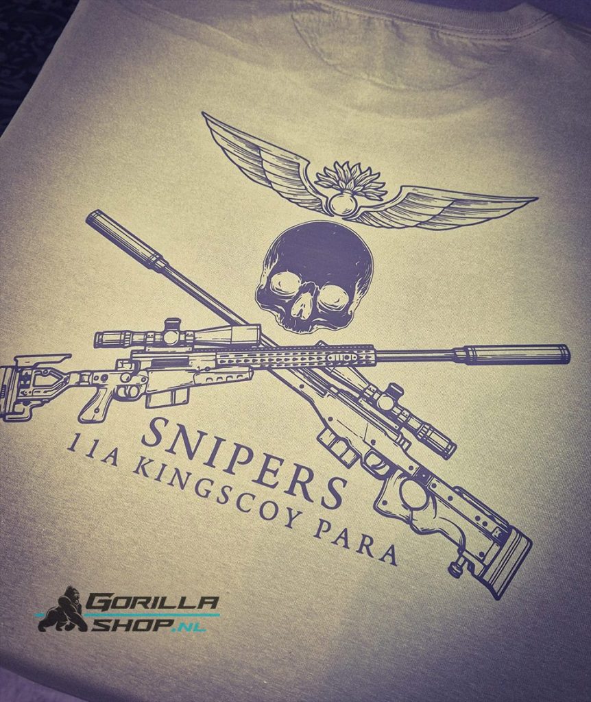 T-shirts Snipers Luchtmobiel