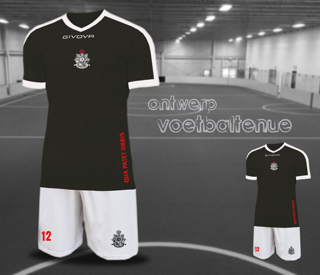 Voetbaltenue oud-mariniers