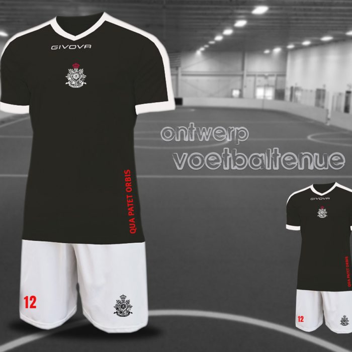 Voetbaltenue oud-mariniers