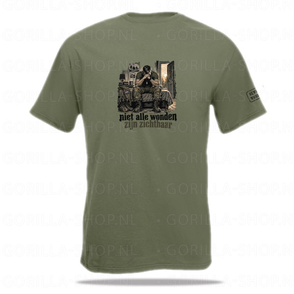 PTSS AWARENESS t-shirt - Defensie - Afbeelding 2