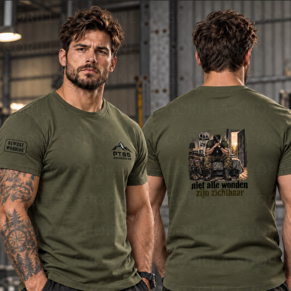 PTSS bewustwording t-shirt