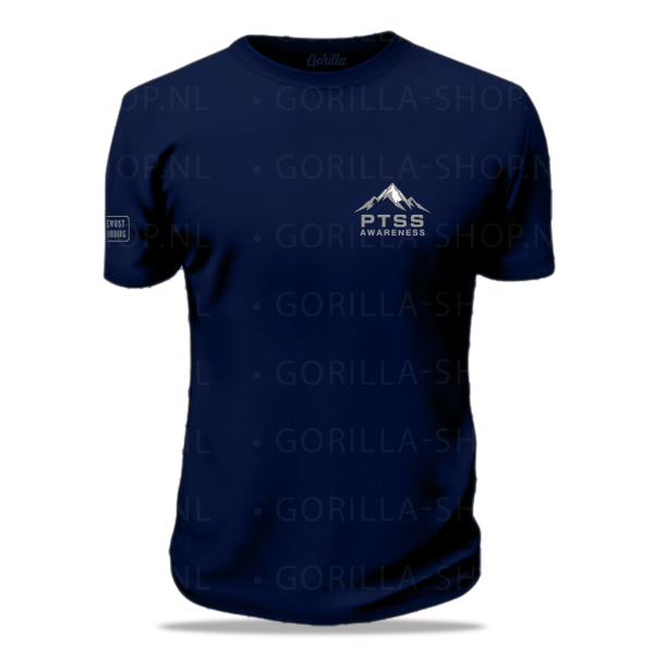 PTSS t-shirt blauw