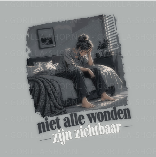 PTSS AWARENESS t-shirt - VROUW - Afbeelding 3
