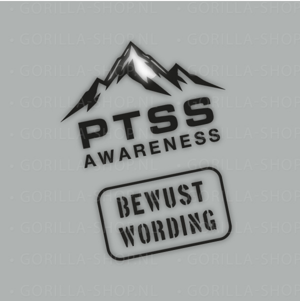 PTSS AWARENESS t-shirt - VROUW - Afbeelding 4