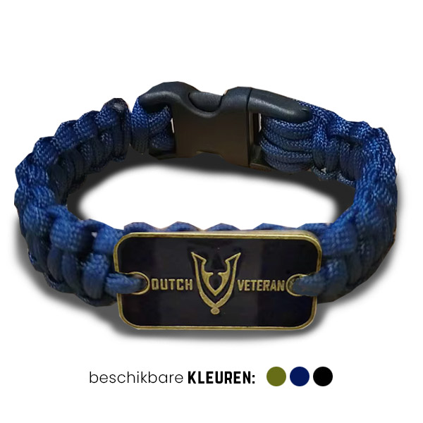Armband-Paracord-MET-PLAATJE-VETERAAN-2
