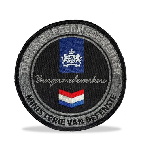 patch burger bij Defensie