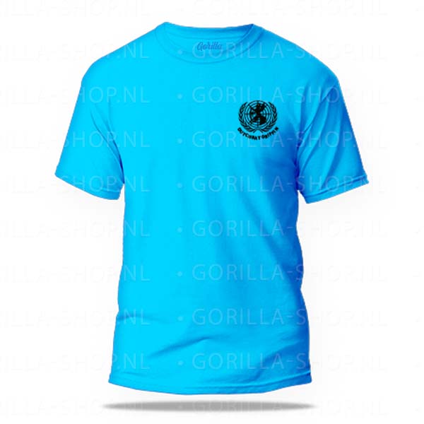 Dutchbat 4 t-shirt (lichtblauw)