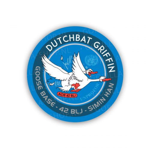 Sticker Dutchbat Griffin