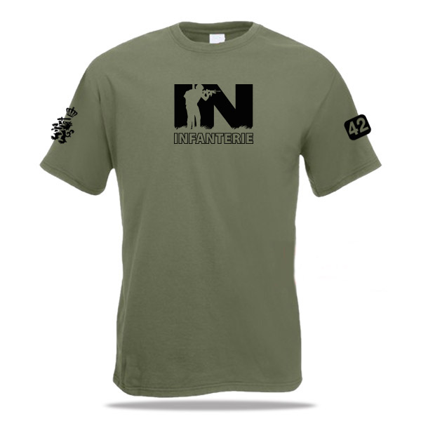 t-shirt infanterie