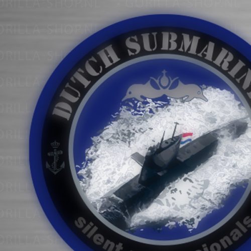 onderzeedienst sticker