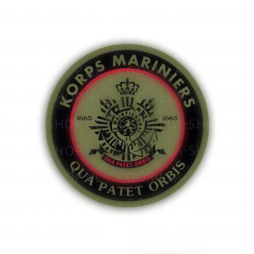 Mariniers sticker groen
