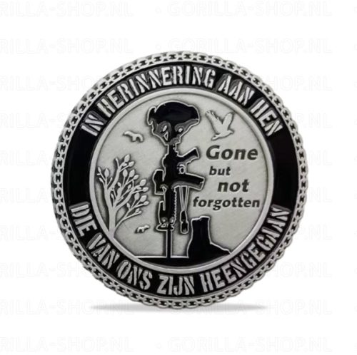 coin overleden militair