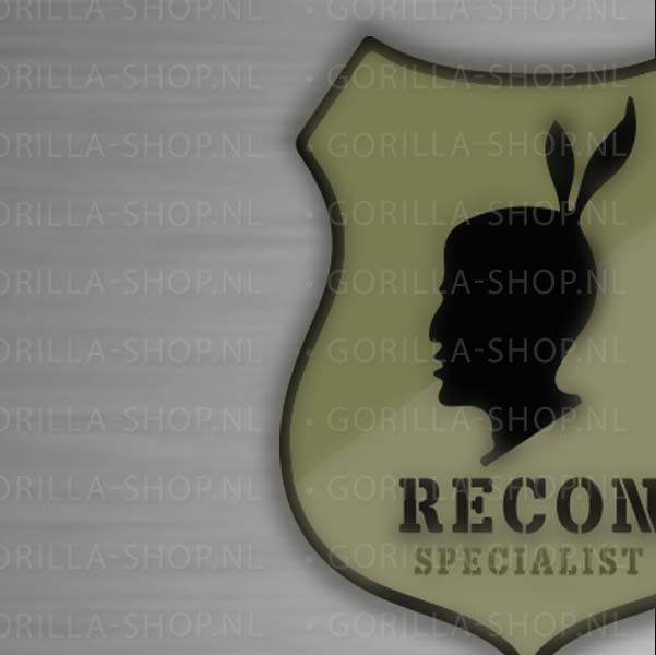 recon specialist sticker