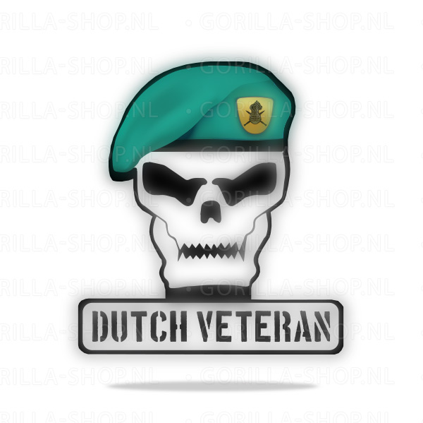 Veteraan-SKULL-Vrijstaand-KCT-Wit-1 Veteranensticker KCT