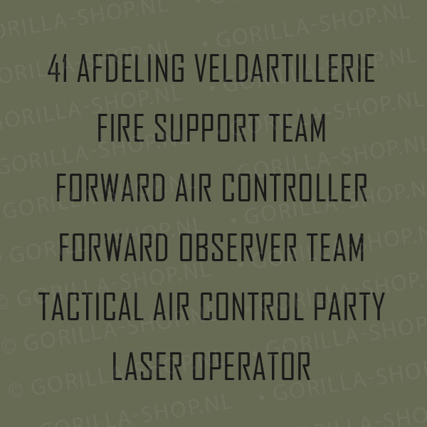 Artillerie Forward Air Controller